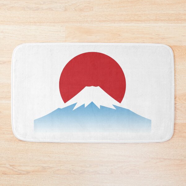 Item preview, Mount Fuji Minimalist Art Print | Japanese Sunset Red Sun Design designed and sold by Old Tree Store .