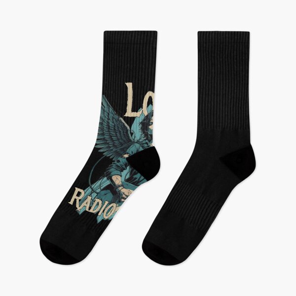 Item preview, Lost Radio Angel – Alternative Rock Spirit designed and sold by Migiteart.