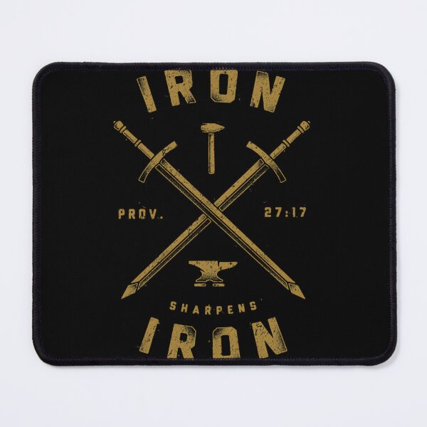 Item preview, Iron Sharpens Iron designed and sold by BarbaraLFalo.