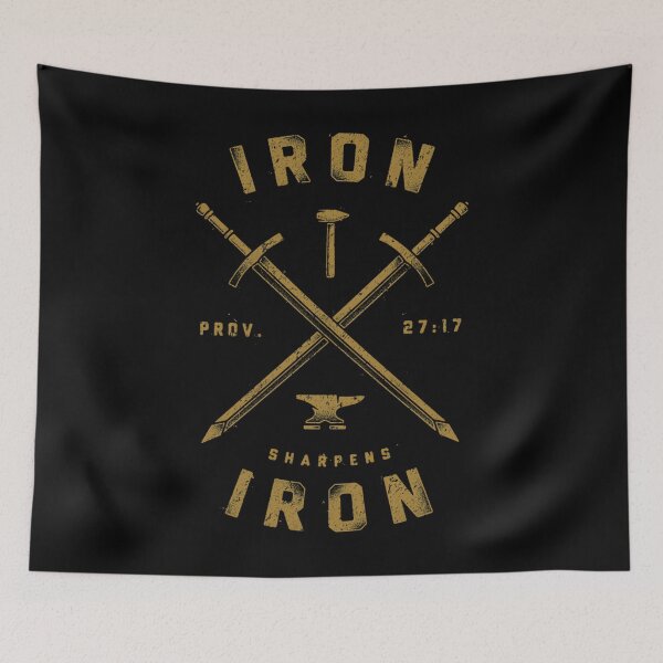 Item preview, Iron Sharpens Iron designed and sold by BarbaraLFalo.
