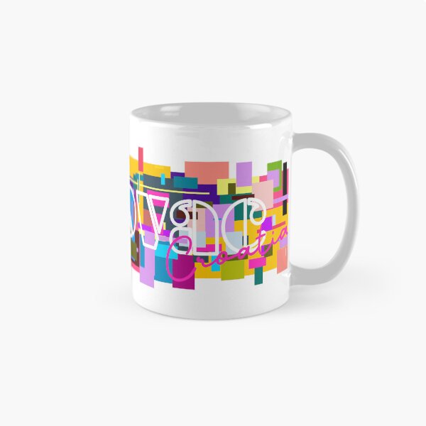 Item preview, Karlovac, Croatia, Vibrant Abstract City Typography Art designed and sold by Wanderful-roads.