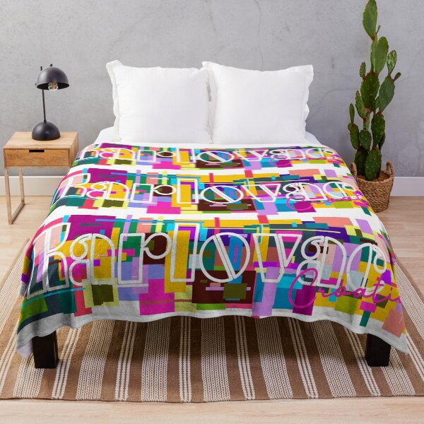 Item preview, Karlovac, Croatia, Vibrant Abstract City Typography Art designed and sold by Wanderful-roads.