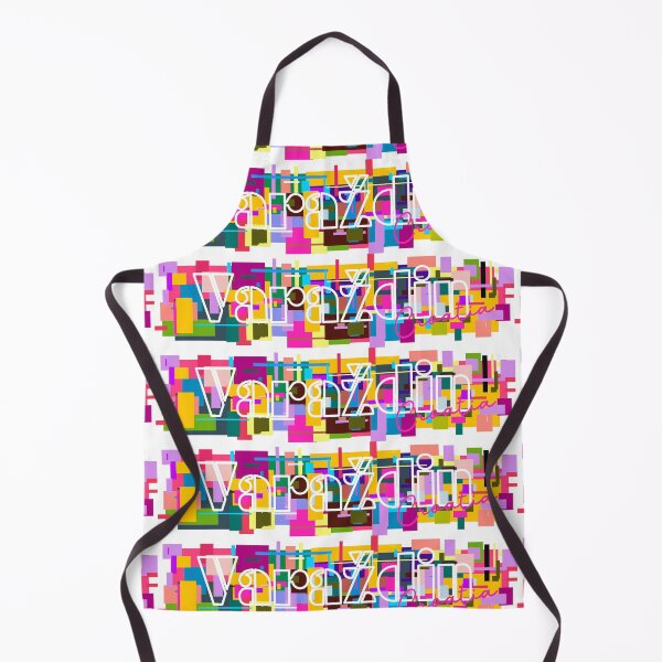 Item preview, Varaždin, Croatia, Vibrant Abstract City Typography Art designed and sold by Wanderful-roads.