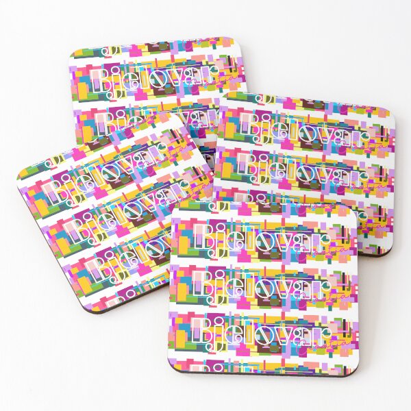 Item preview, Bjelovar, Croatia, Vibrant Abstract City Typography Art designed and sold by Wanderful-roads.