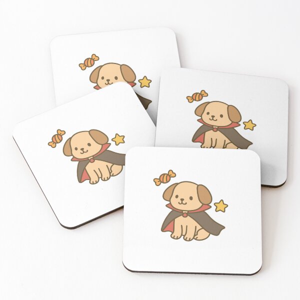 Item preview, Cute Vampire Pup Dog Kawaii Sticker  designed and sold by SalsiesArt.
