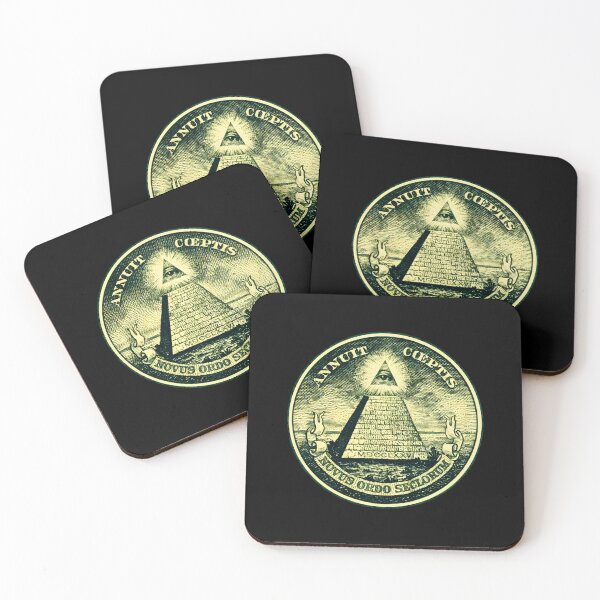 Item preview, All-Seeing Eye Pyramid Vintage Dollar Seal designed and sold by BarbaraLFalo.