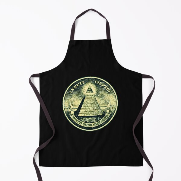 Item preview, All-Seeing Eye Pyramid Vintage Dollar Seal designed and sold by BarbaraLFalo.