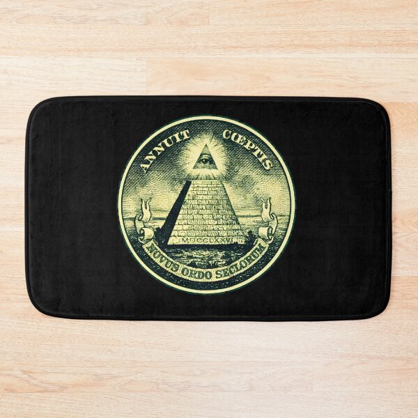 Item preview, All-Seeing Eye Pyramid Vintage Dollar Seal designed and sold by BarbaraLFalo.