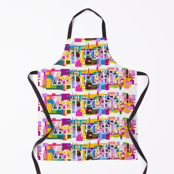Item preview, Zaprešić, Croatia, Vibrant Abstract City Typography Art designed and sold by Wanderful-roads.
