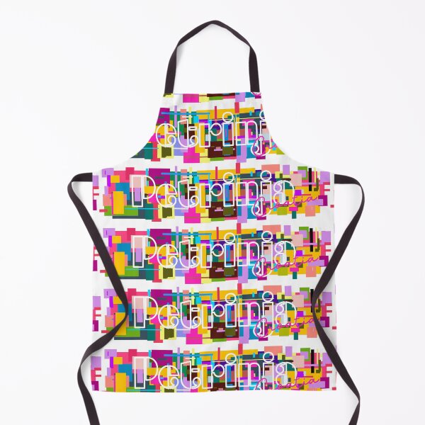 Item preview, Petrinja, Croatia, Vibrant Abstract City Typography Art designed and sold by Wanderful-roads.