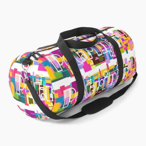 Item preview, Petrinja, Croatia, Vibrant Abstract City Typography Art designed and sold by Wanderful-roads.