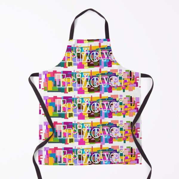 Item preview, Križevci, Croatia, Vibrant Abstract City Typography Art designed and sold by Wanderful-roads.