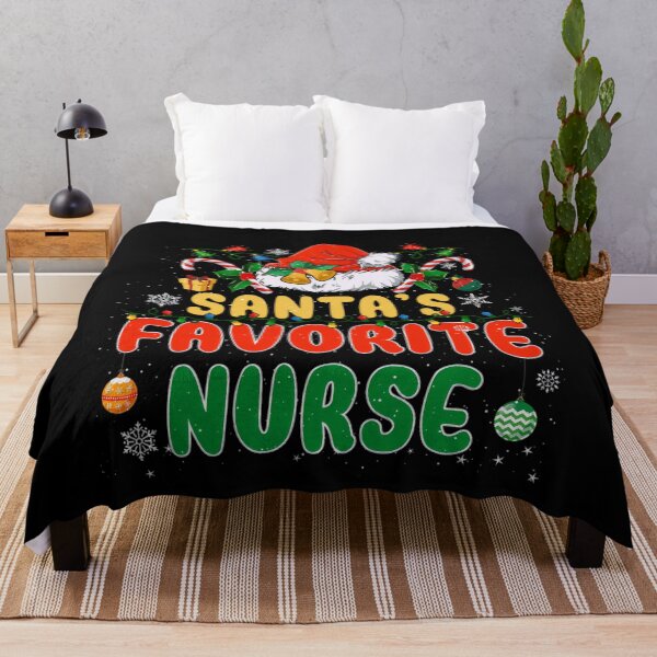 Item preview, Retro Merry Nurse Vintage Santas Classic Christmas Favorite designed and sold by Olincristie.
