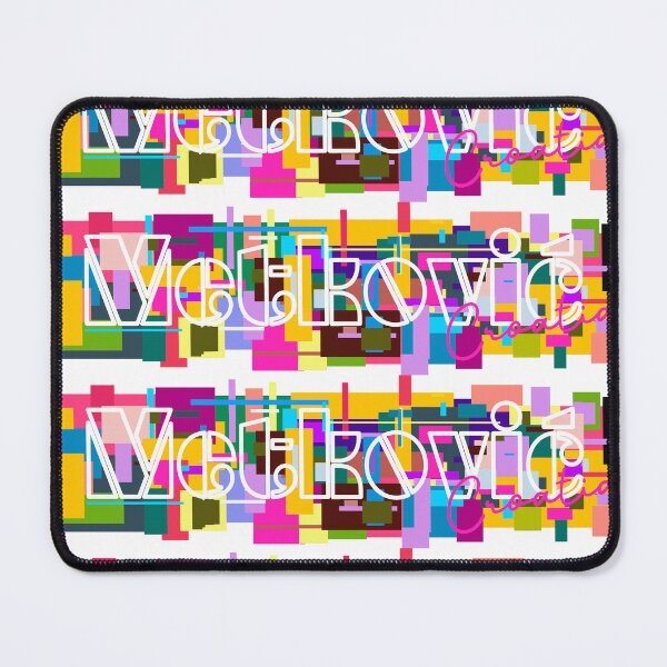 Item preview, Metković, Croatia, Vibrant Abstract City Typography Art designed and sold by Wanderful-roads.