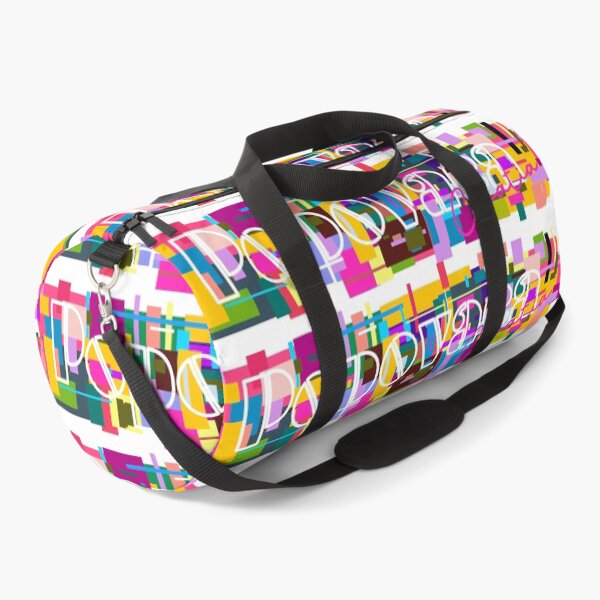 Item preview, Popovača, Croatia, Vibrant Abstract City Typography Art designed and sold by Wanderful-roads.