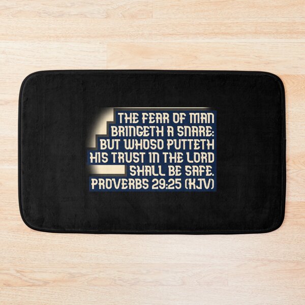 Item preview, Proverbs 29:25 KJV designed and sold by BarbaraLFalo.