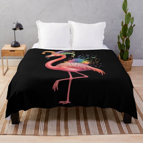 Item preview, Jester Pink Flamingo Bird Animal Cute Mardi Gras Carnival designed and sold by Formatage.