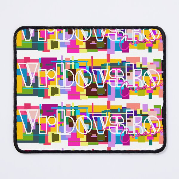Item preview, Vrbovsko, Croatia, Vibrant Abstract City Typography Art designed and sold by Wanderful-roads.