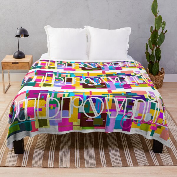 Item preview, Dubrovnik, Croatia, Vibrant Abstract City Typography Art designed and sold by Wanderful-roads.