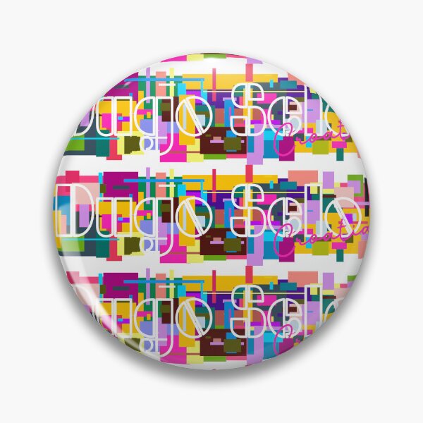 Item preview, Dugo Selo, Croatia, Vibrant Abstract City Typography Art designed and sold by Wanderful-roads.