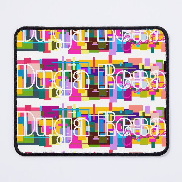 Item preview, Duga Resa, Croatia, Vibrant Abstract City Typography Art designed and sold by Wanderful-roads.
