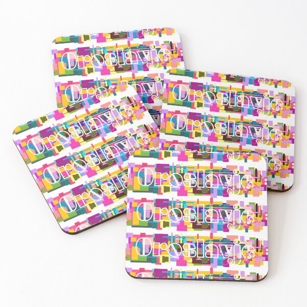 Item preview, Oroslavje, Croatia, Vibrant Abstract City Typography Art designed and sold by Wanderful-roads.