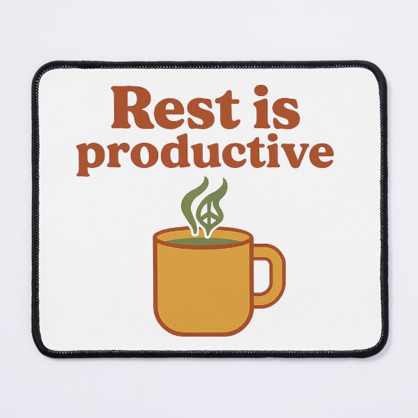 Item preview, Rest is Productive - Motivational Quote T Shirt designed and sold by Goodwells.