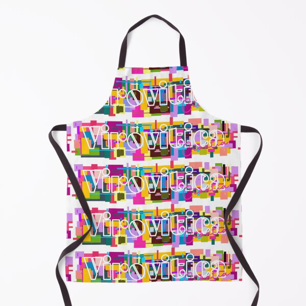 Item preview, Virovitica, Croatia, Vibrant Abstract City Typography Art designed and sold by Wanderful-roads.