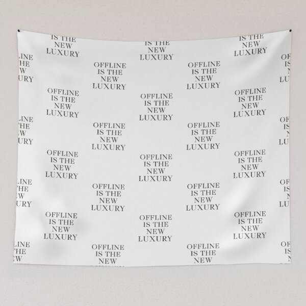 Item preview, Offline Is The New Luxury designed and sold by ConfuseLab Shop.