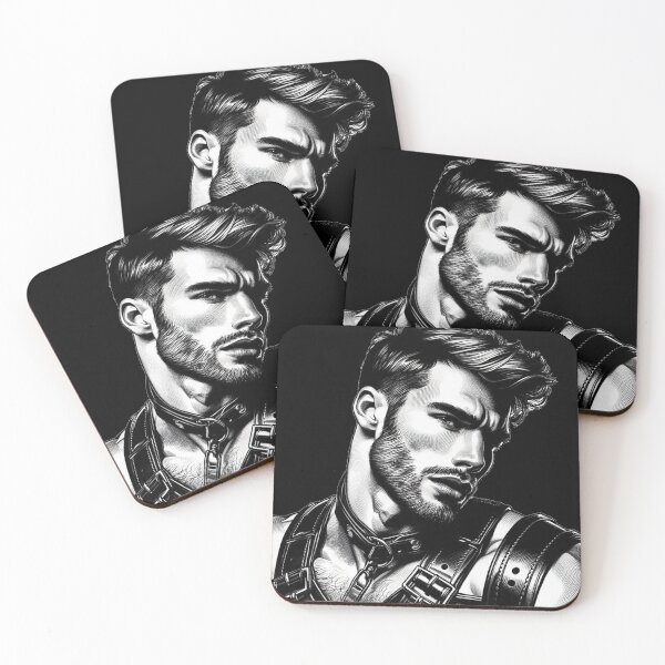 Item preview, Gay Gods - Leather Bar Pride Berlin Graphic Design designed and sold by ItsAKinkThing.