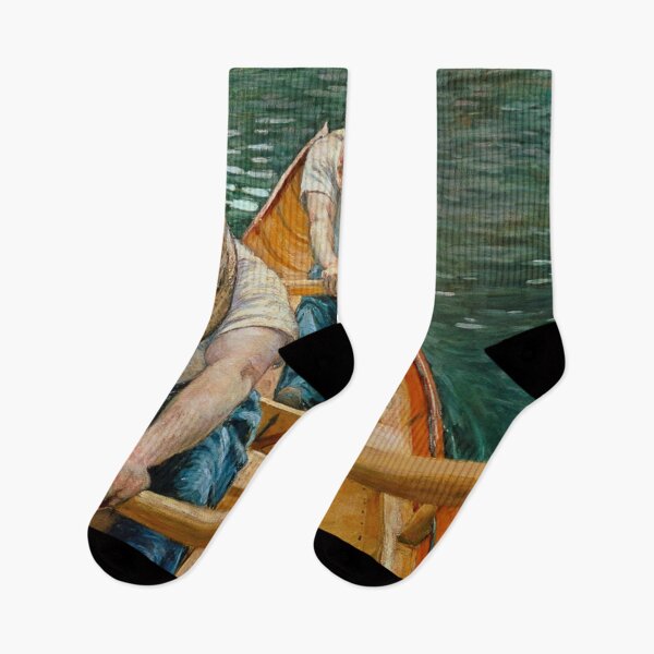 Item preview, Rowers on the Yerres designed and sold by SharonTheFirst.