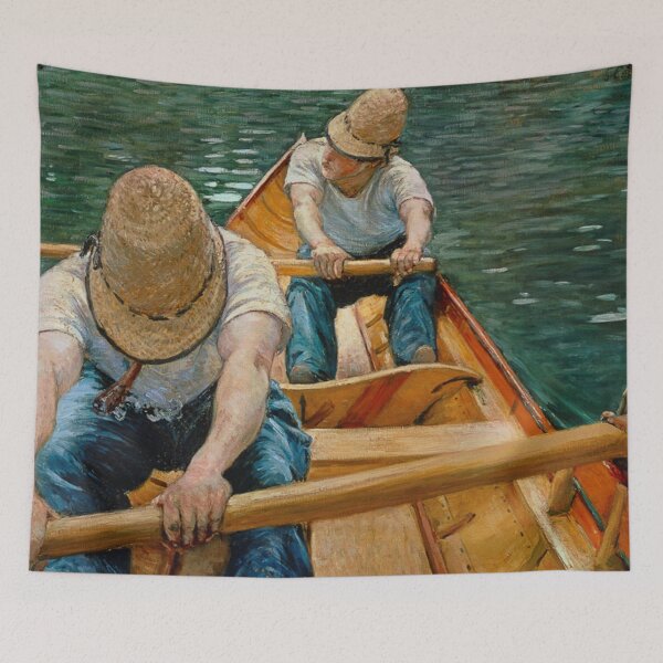 Item preview, Rowers on the Yerres designed and sold by SharonTheFirst.