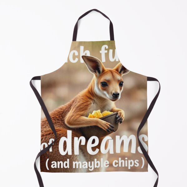 Item preview, kangaroo//Pouch full of dreams (and maybe chips) designed and sold by SSMC DREAM DESIGN.