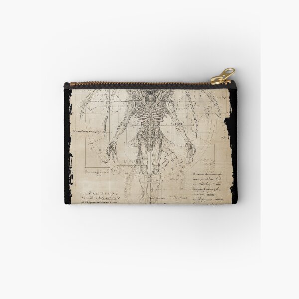 Item preview,  Xenomorph - Vitruvian Man T-Shirt – Da Vinci Anatomy Mash-Up Sci-Fi Art Tee designed and sold by GaudaPrime31.