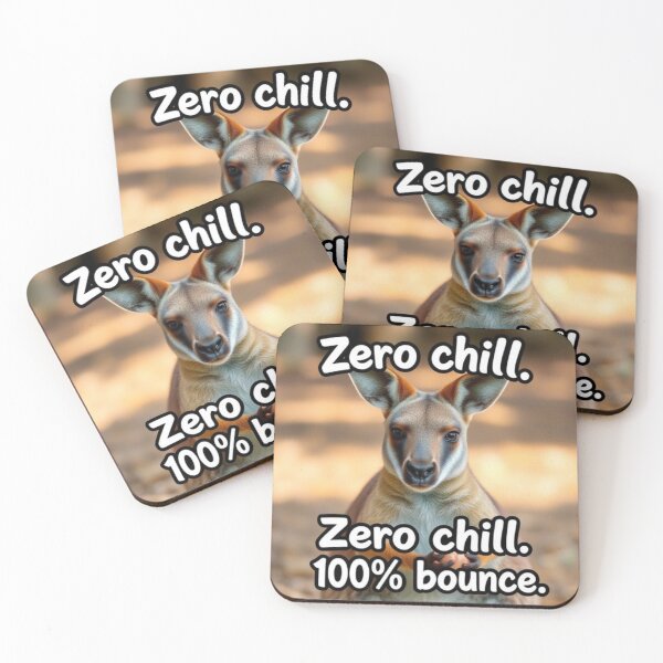 Item preview, kangaroo//Zero chill, 100% bounce designed and sold by SSMC DREAM DESIGN.