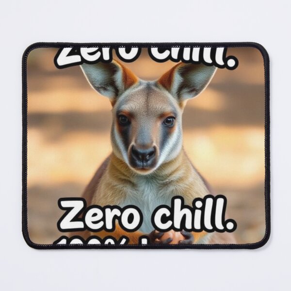 Item preview, kangaroo//Zero chill, 100% bounce designed and sold by SSMC DREAM DESIGN.