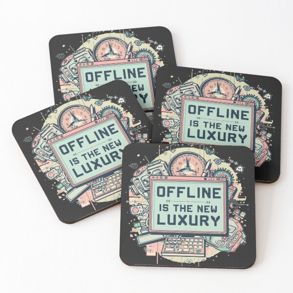 Item preview, Offline Is The New Luxury designed and sold by ConfuseLab Alt.