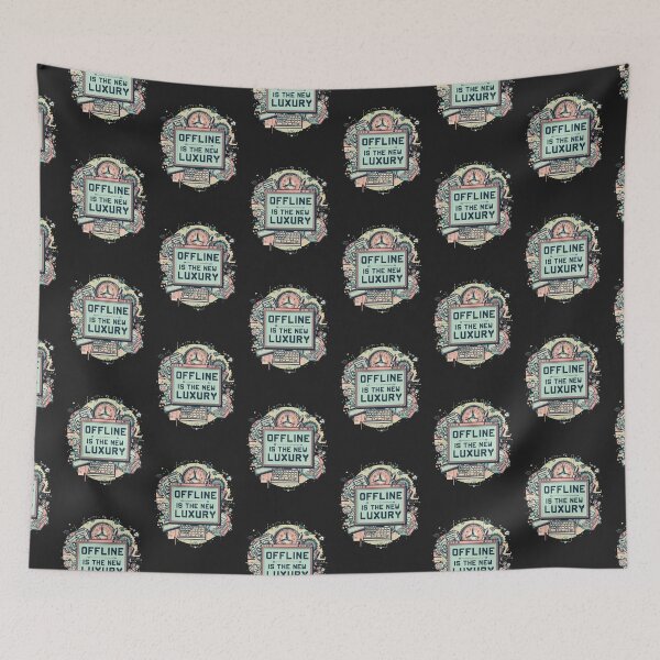 Item preview, Offline Is The New Luxury designed and sold by ConfuseLab Shop.