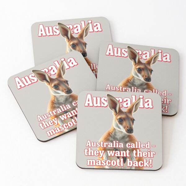 Item preview, kangaroo//Australia called — they want their mascot back designed and sold by SSMC DREAM DESIGN.