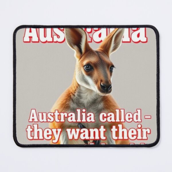 Item preview, kangaroo//Australia called — they want their mascot back designed and sold by SSMC DREAM DESIGN.