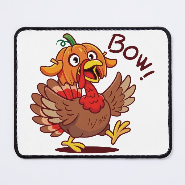 Item preview, Pumpkin Masked Turkey – Barking Through the Holidays_WH designed and sold by AckeeWolf.