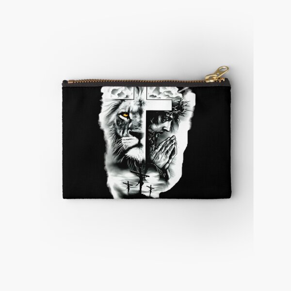Item preview, Lion of Judah with Cross — Christian Art designed and sold by BarbaraLFalo.