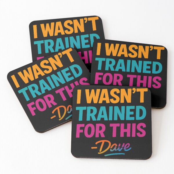 Item preview, I wasn't trained for this  designed and sold by MAF_Merch.