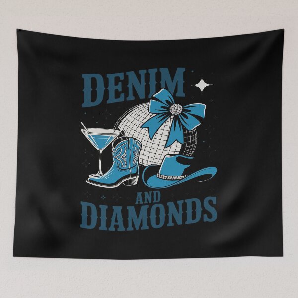 Item preview, Denim and Diamonds For Ladies Women's Diamonds With Denim designed and sold by Idarmotar.