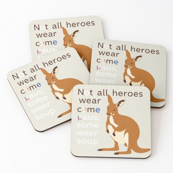 Item preview, kangaroo//Not all heroes wear capes, some have pouches designed and sold by SSMC DREAM DESIGN.