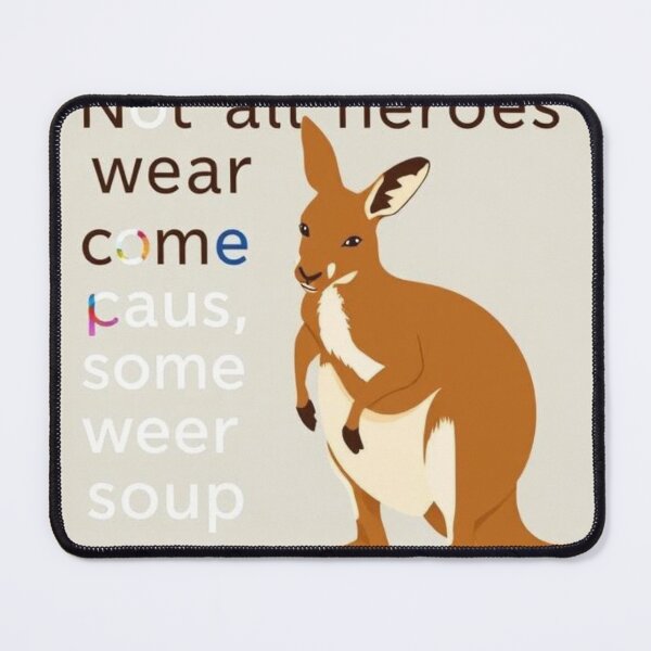 Item preview, kangaroo//Not all heroes wear capes, some have pouches designed and sold by SSMC DREAM DESIGN.