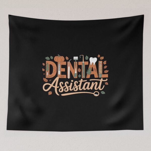 Item preview, Dental Assistant Fall Autumn Dentist Assistant Hygiene designed and sold by Idarmotar.