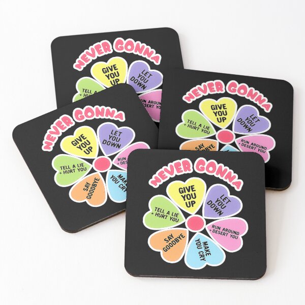 Item preview, Rick Astley Candy Heart Song Lyrics designed and sold by johzenfra.
