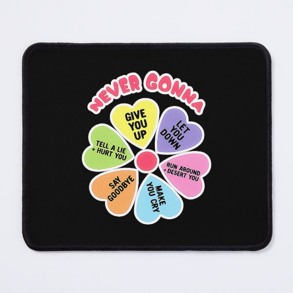 Item preview, Rick Astley Candy Heart Song Lyrics designed and sold by johzenfra.