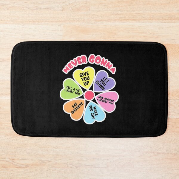 Item preview, Rick Astley Candy Heart Song Lyrics designed and sold by johzenfra.